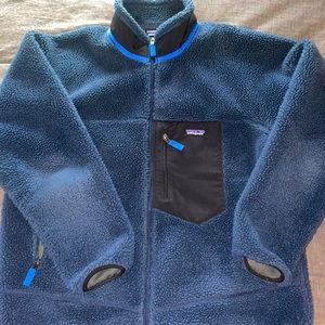 Men's Classic Retro-X® Fleece Jacket Size XXL Navy